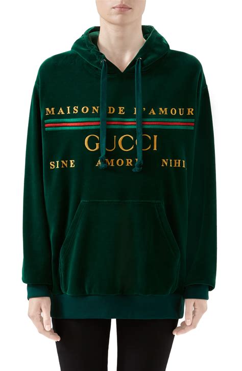 gucci green sweater vest|gucci velour sweatsuit.